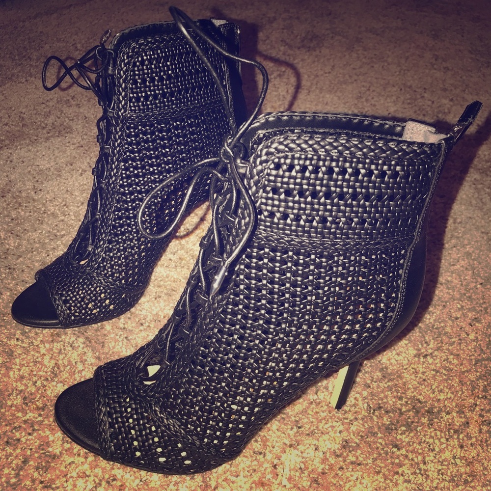 Sam Edelman open toe heels